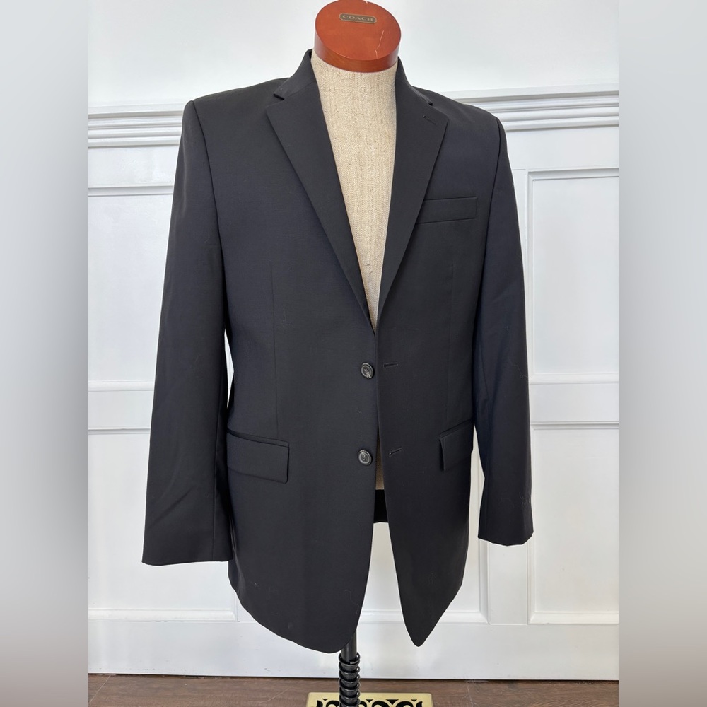 Lauren Ralph Lauren by Macys Wool Black Label Blazer Sport Coat Jacket 40 L